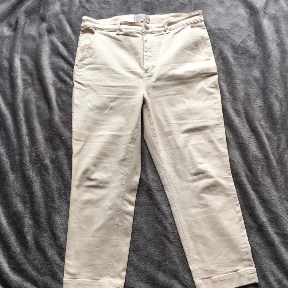 Everlane Cropped Straight Leg Pant